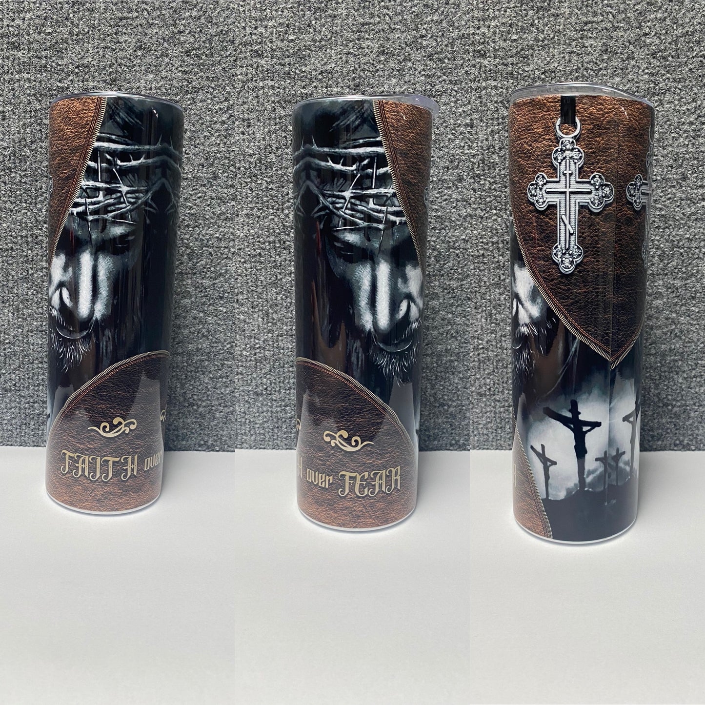 Faith over Fear Tumbler