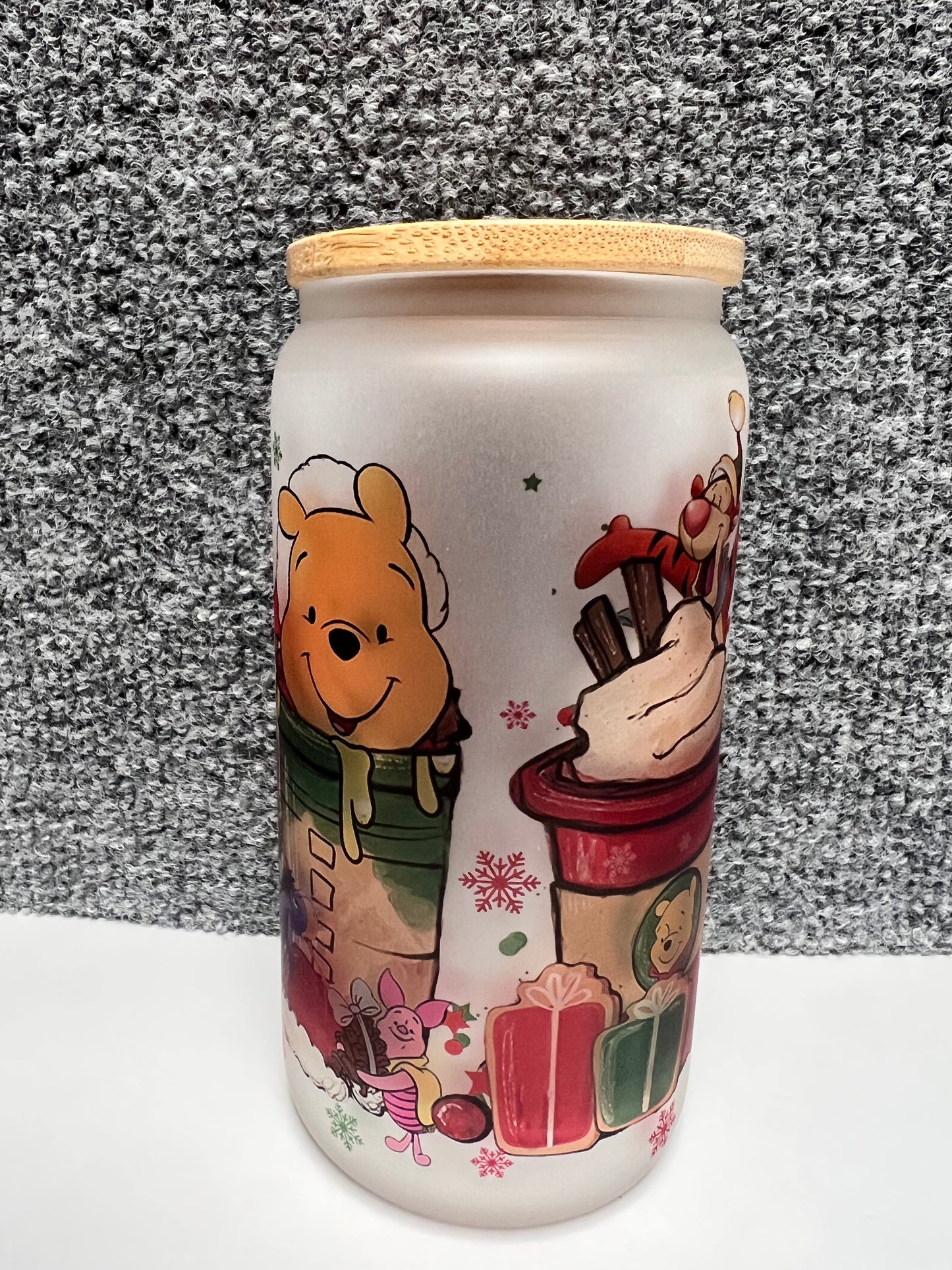 Tiger Glass Tumbler