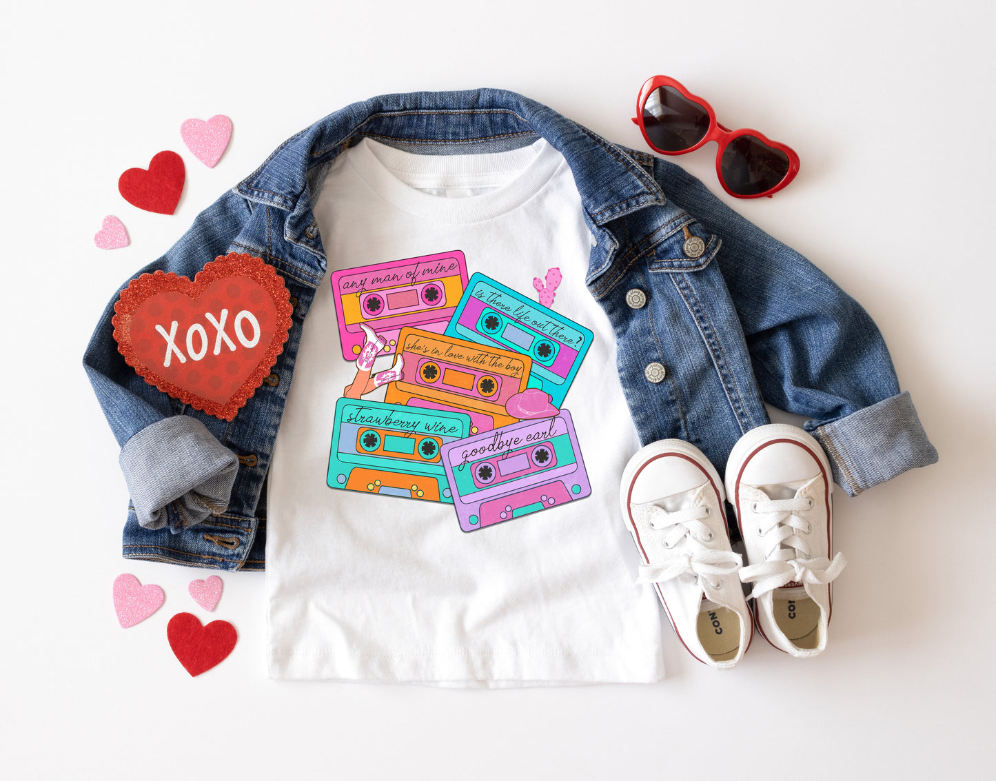 Cassette tape shirt