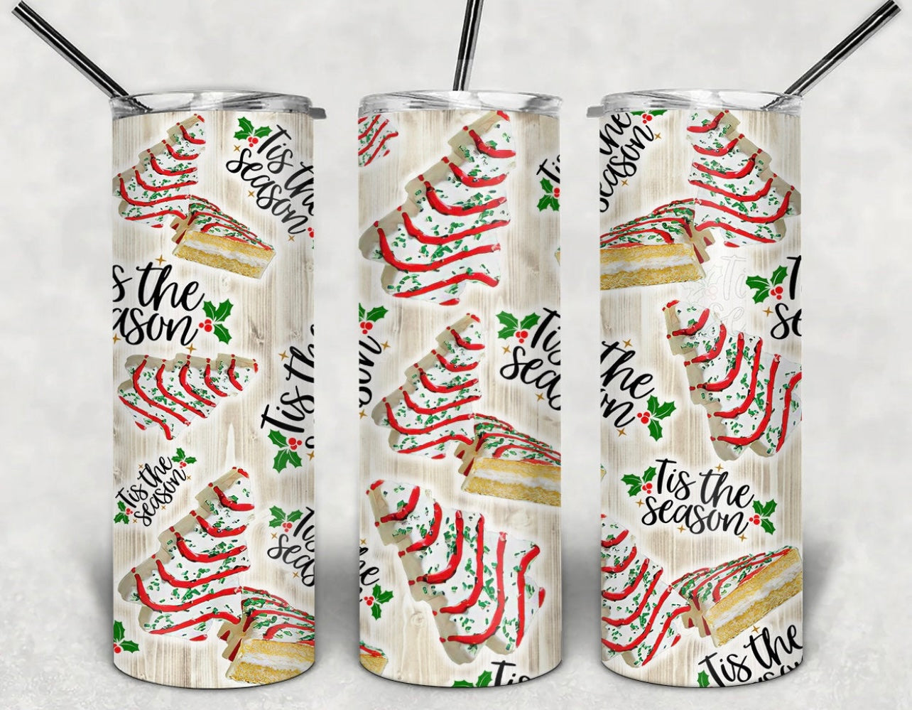 Christmas cake Tumbler