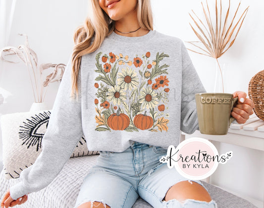 Floral Pumpkins