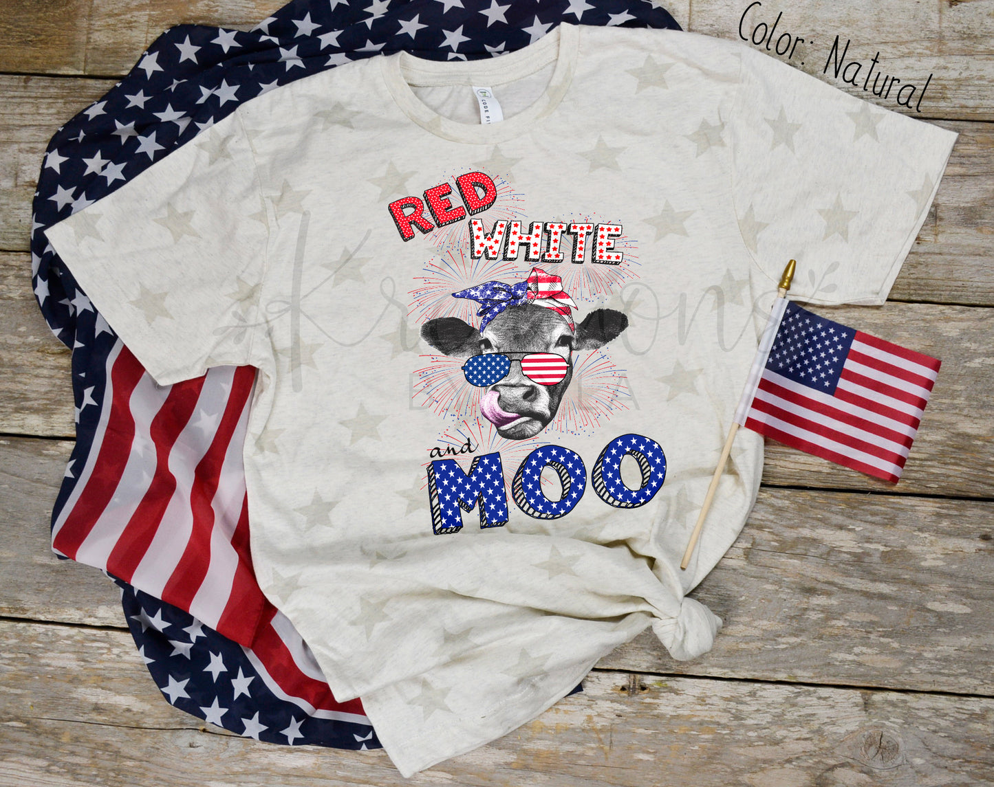 Red, White, & Moo