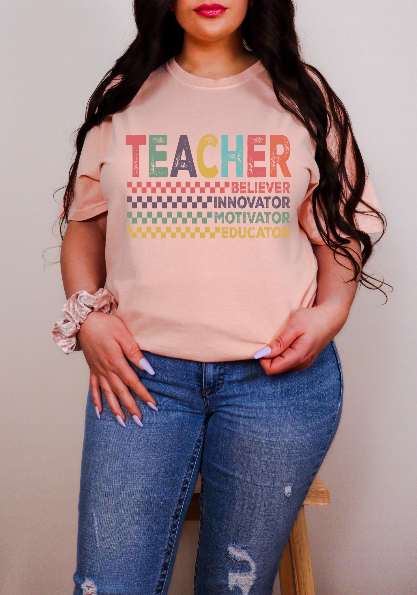 Teacher Checkered