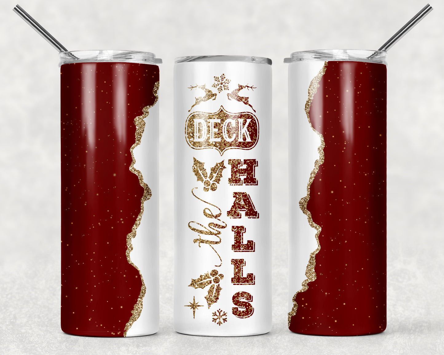 Deck The Halls Tumbler